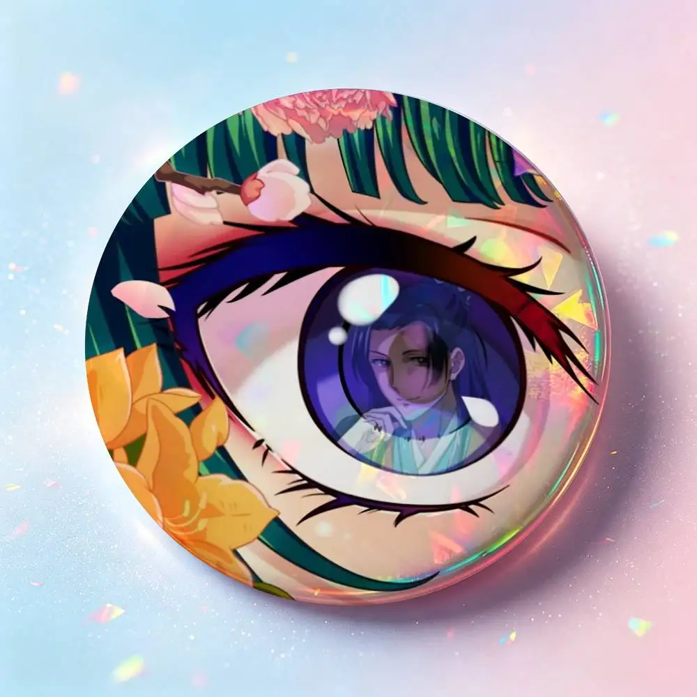 M-MaoMao HD Print Badges Pretty Round Display Brooches IP merchandise 32mm 58mm 75mm 44mm 25mm