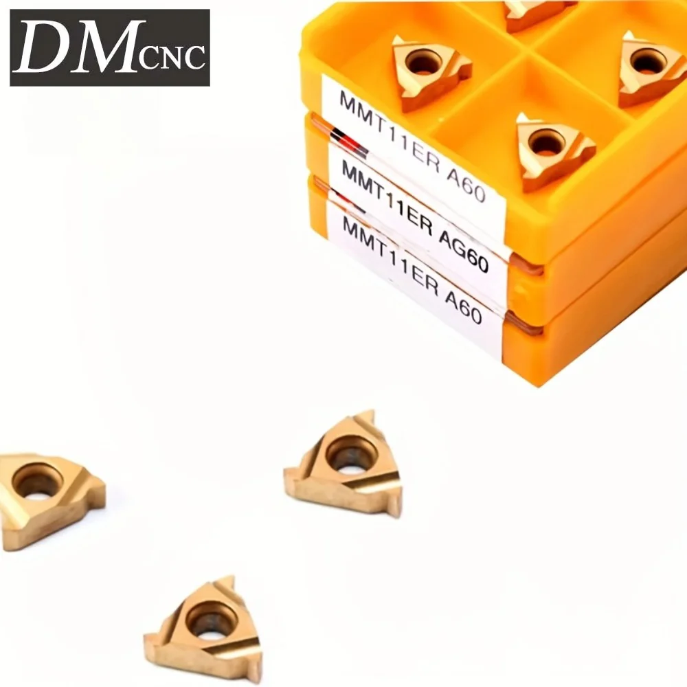 

Твердосплавные вставки MMT11IR/ER AG60 ZM20, 10 шт., для обработки внешних канавок и точения по стали/нержавеющей стали