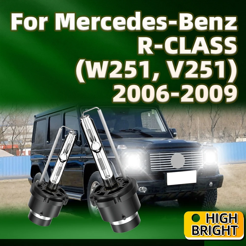 

2 шт. HID Ксеноновые фары D2S 35 Вт автомобильные лампочки 6000K 10000K для Mercedes-Benz R CLASS W251 V251 2006 2007 2008 2009