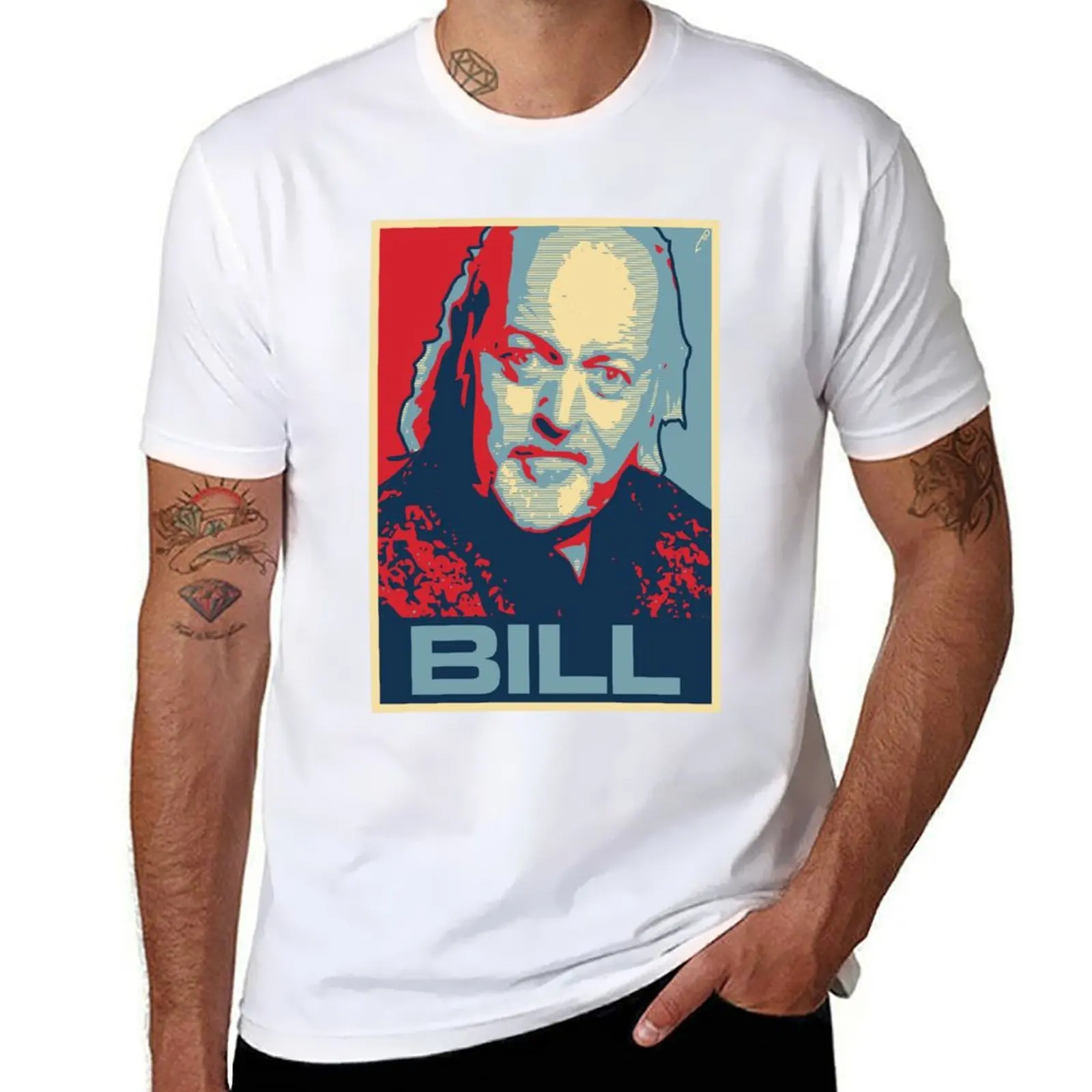 

oversize T-Shirt t t shirts man shirt anime casual Bill