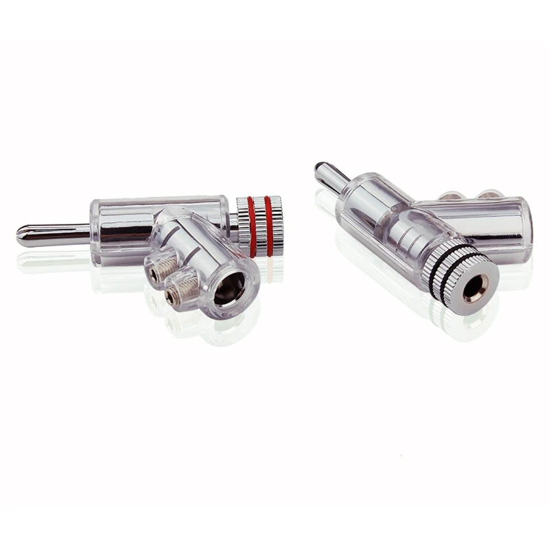 Rise-スピーカー用バナナプラグba1403、4個