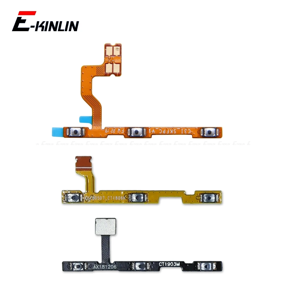 

Mute Switch Power Key Ribbon Repair Part For XiaoMi Redmi Note 8T 8 7 6 Pro 8A 7A 6A S2 ON OFF Volume Button Control Flex Cable