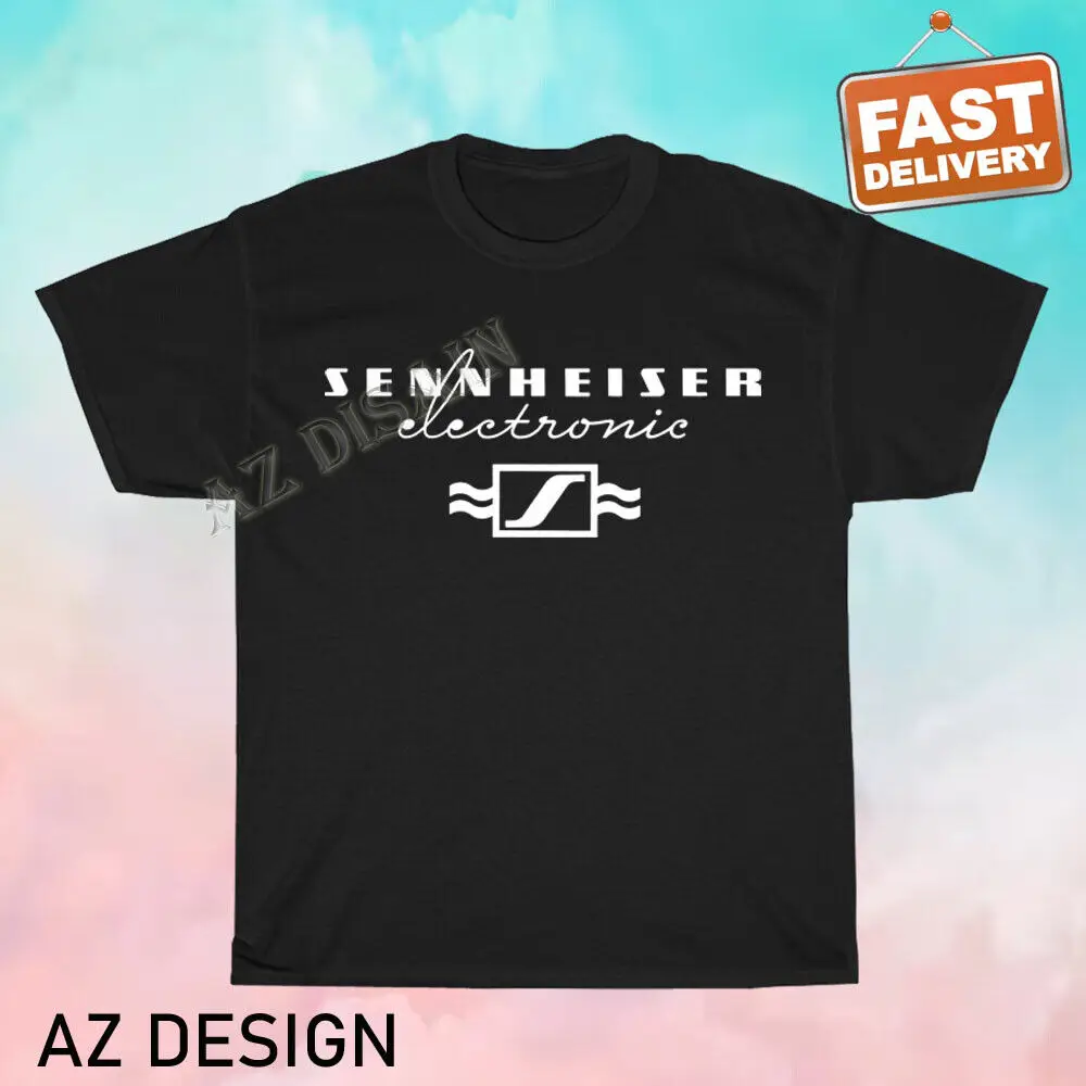 New SENNHEISER Audio Logo  Men's T- Shirt Funny Size S to 5XL