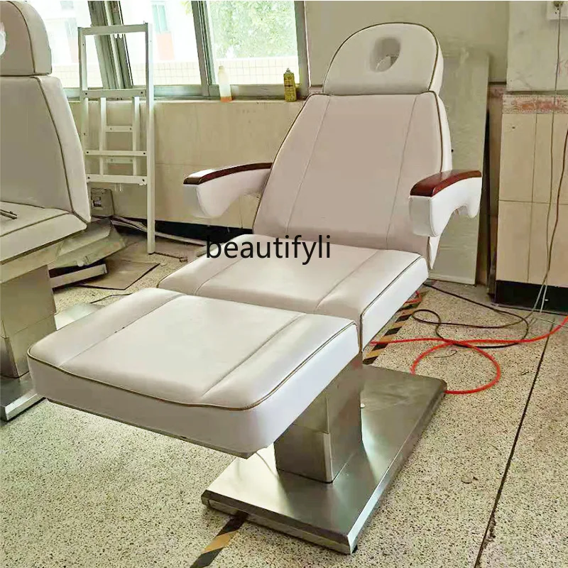 Electric beauty bed beauty salon folding lifting tattoo embroidery spa massage bed