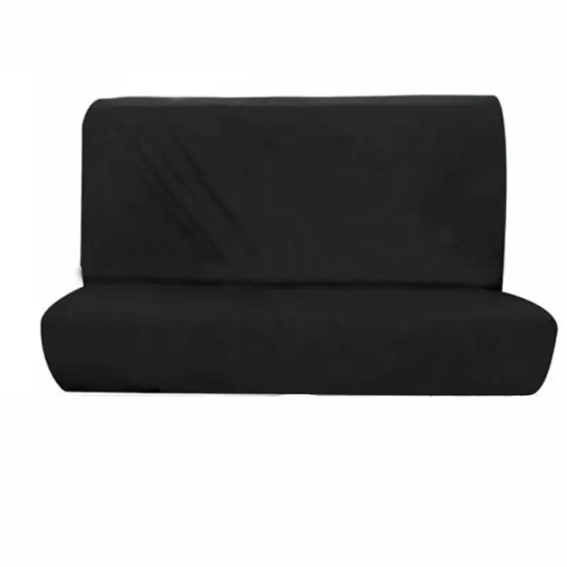 31BC Waterproof Cover for Car Front / Back Universal Auto Covers Reusable Cushion Protector Cover Black