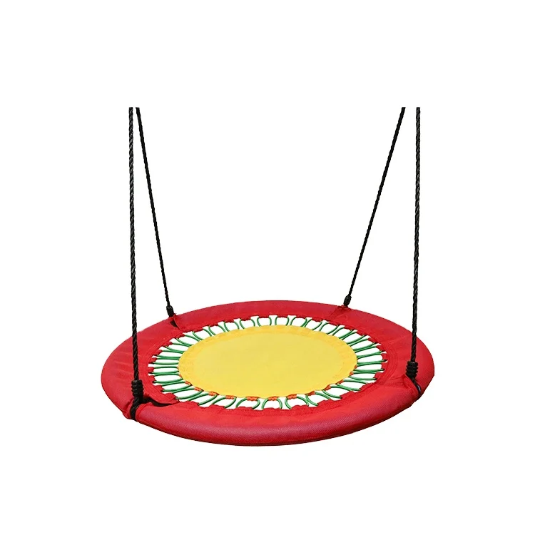 Dropship China manufacturer customized infant portable garden saucer swing sets kid patio set 