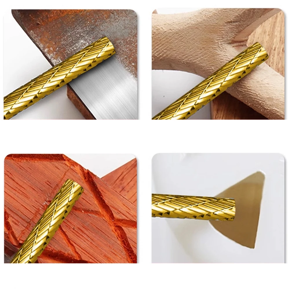 For Wood Projects Precision Grinding Wood Carving For Detailed Grinding High Speed Steel Rotary File Power Tool Accessory