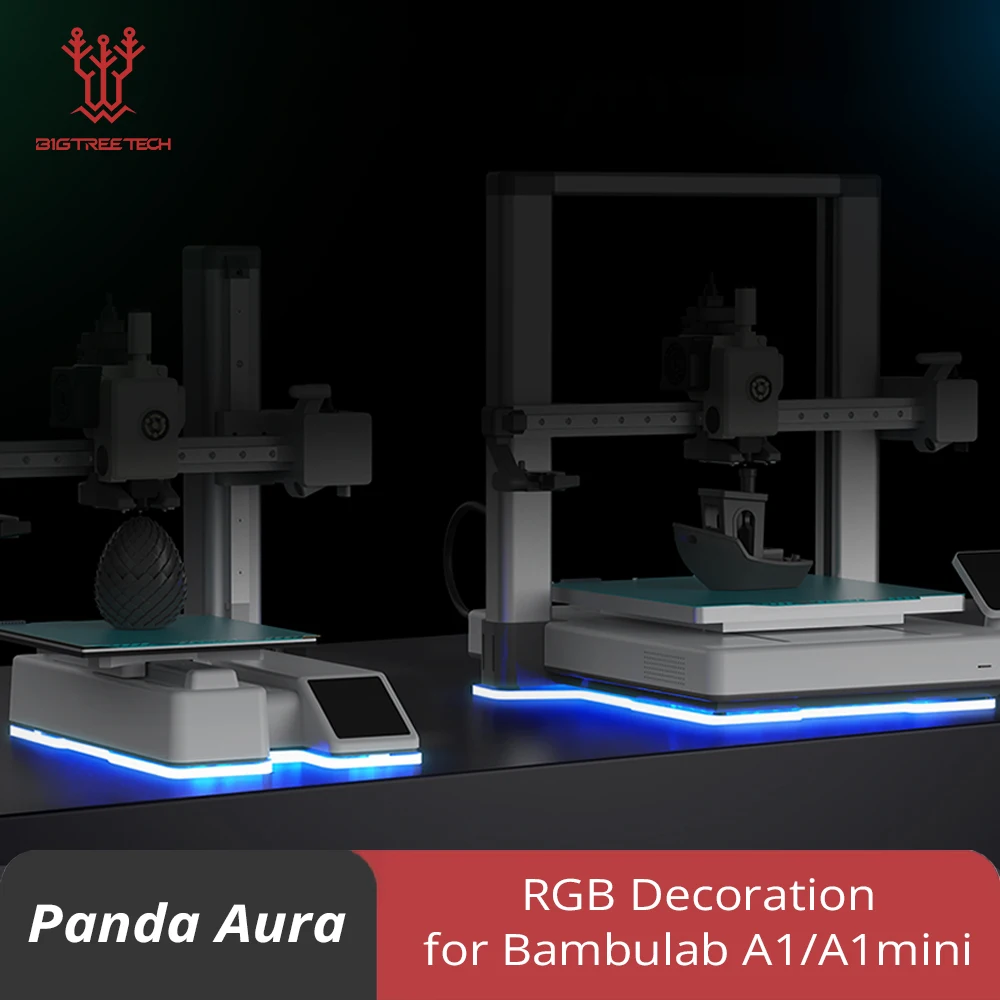

BIGTREETECH Panda Aura A1&A1mini Printer Status Decoration Light Board Customizable Sound Alert For Bambulab A1/A1 Mini