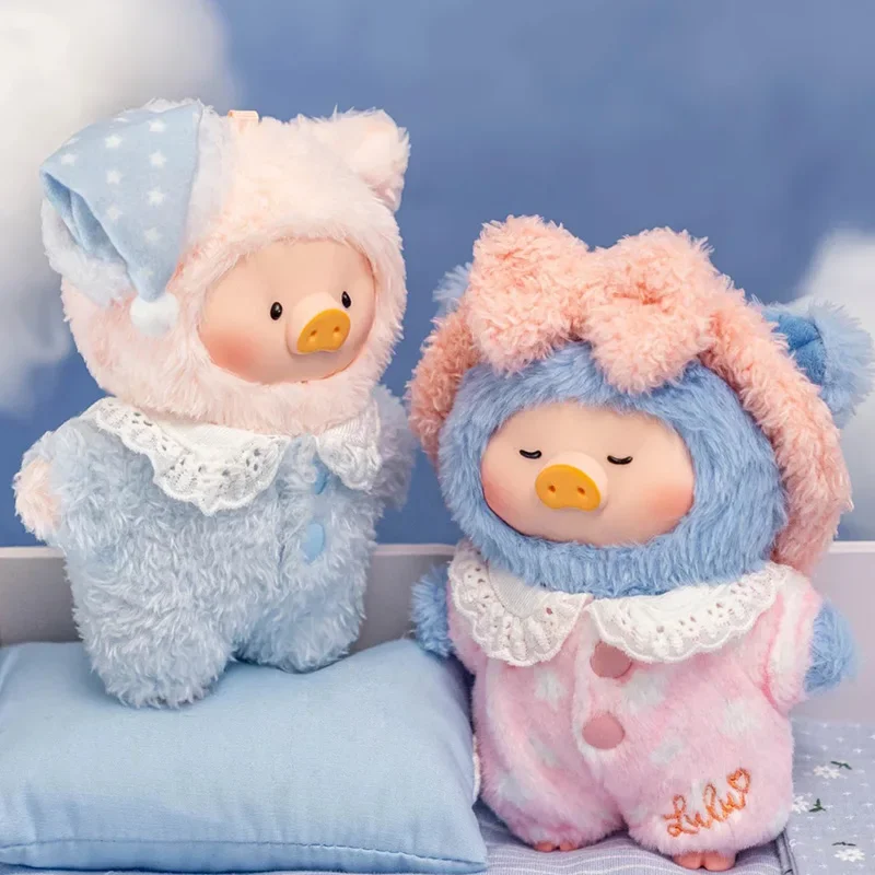 オリジナル ルル豚 オールインワン ドリームシリーズ ビニールぬいぐるみ ブラインドボックス キーホルダー 可愛いアニメフィギュア ぬいぐるみペンダント ギフト