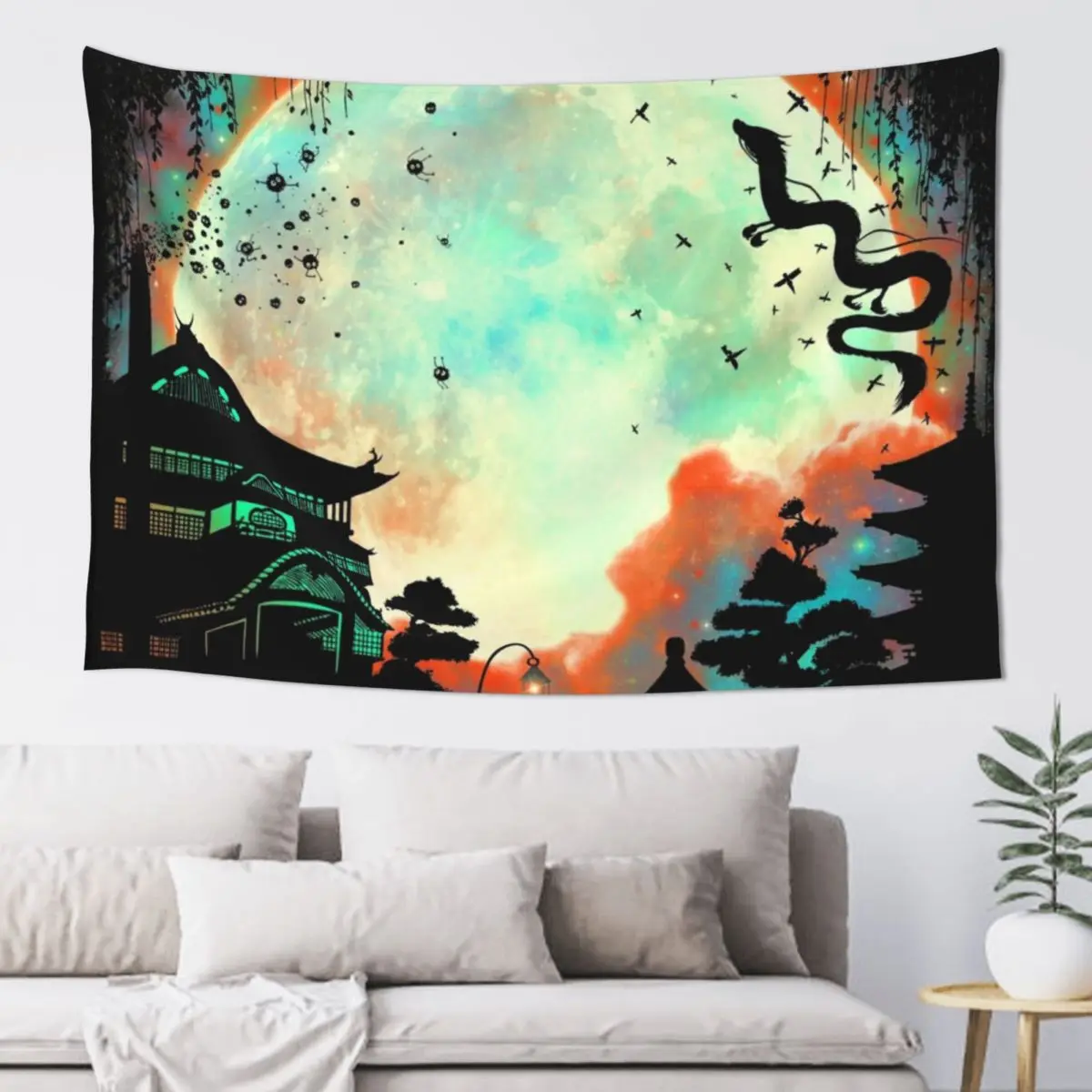 

Thermal Moon Tapestry Christmas Decoration Aesthetic Room Decor Room Decorations Aesthetic Tapestry