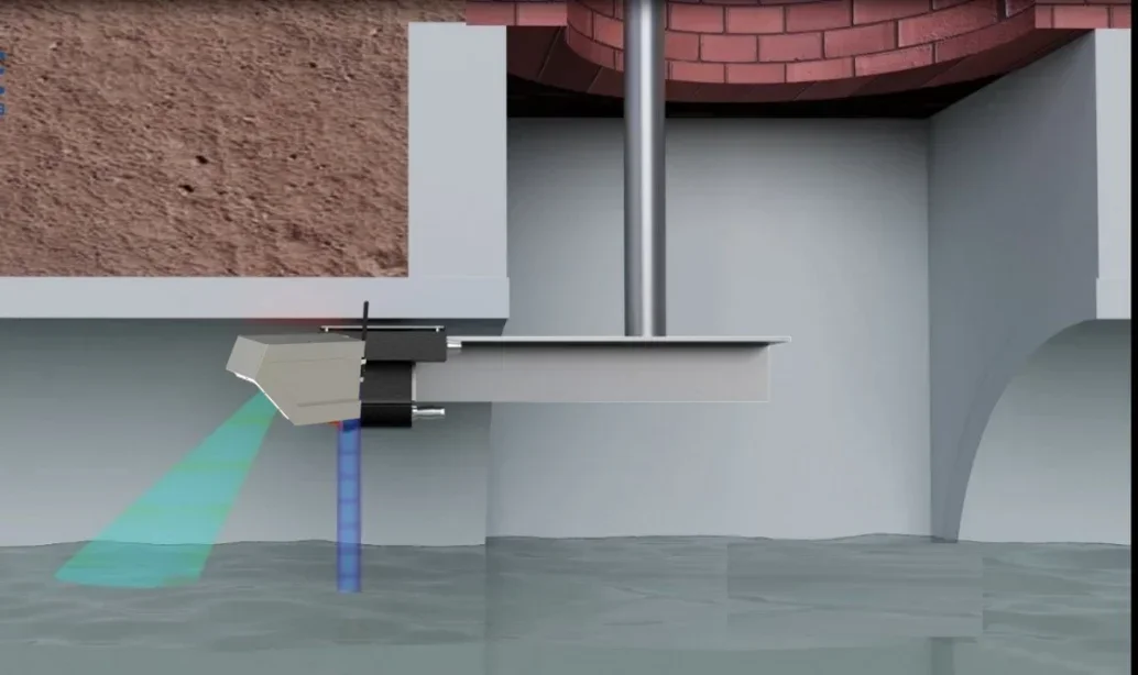 CE Doppler Non Contact 120Ghz FMCW Technology 6Kv Lightning Protection 3 in 1 Radar Water Flow Meter
