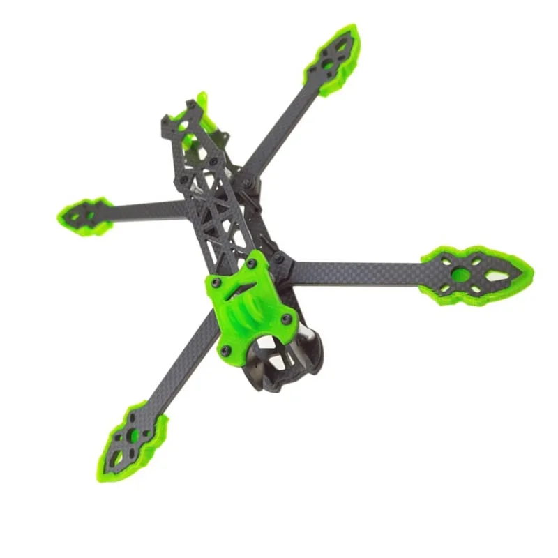 

RCMOY MARK4 7 дюймов HD Рамка комплект углеродного волокна 295 мм Колесная база с 5 мм рукояткой с 3D принтом для FPV Long Rang Racing Drone запчасти