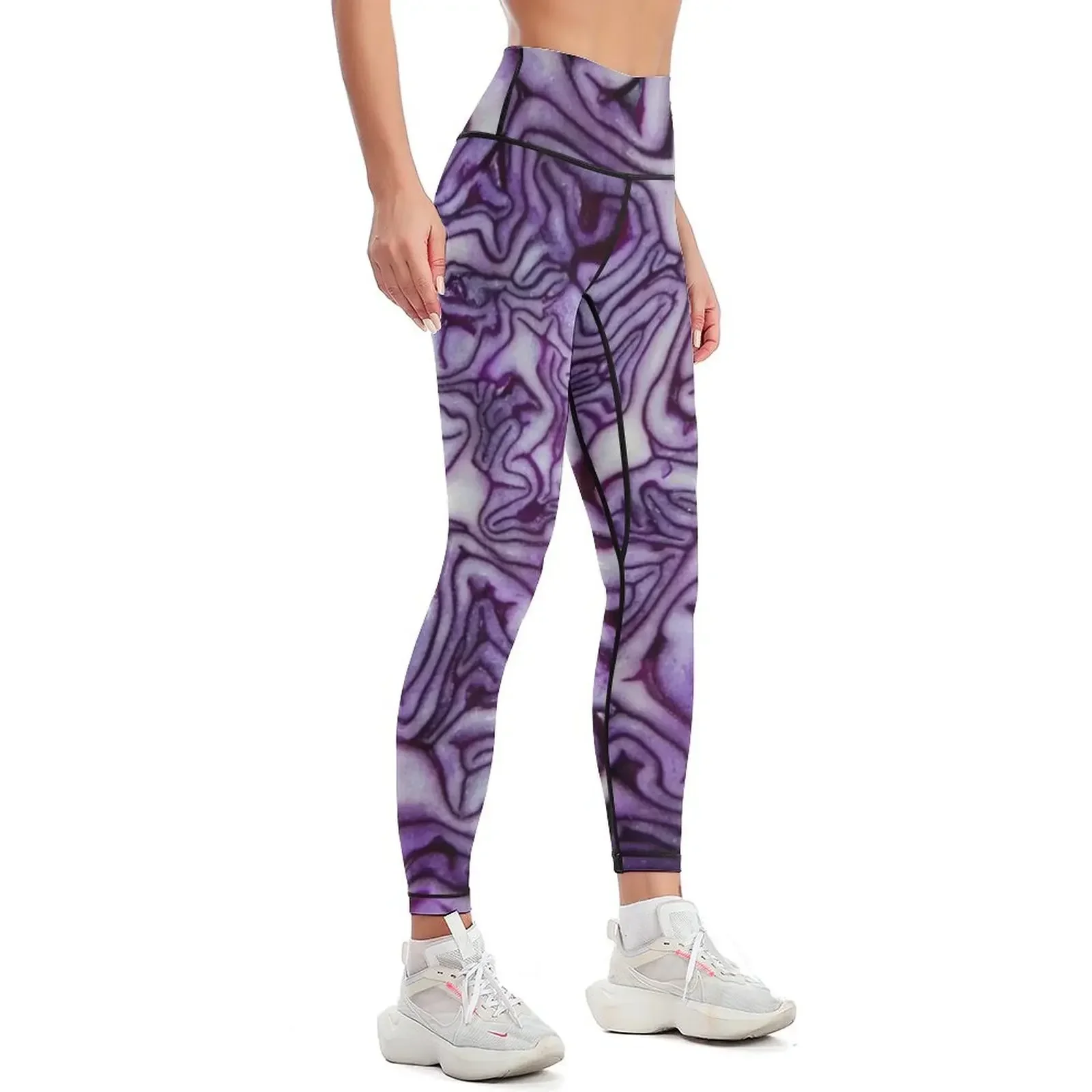 Purple mood Leggings Golf wear for girls Sweatpants active wear Womens Leggings