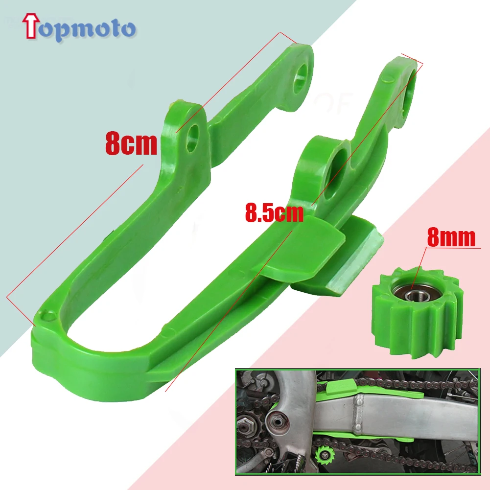 Motorcycle Chain Roller Slider Guide Swingarm For KAWASAKI KXF250 KXF450 KX250F KX450F KXF 250 450 KX 250F KLX450R Chain Guide