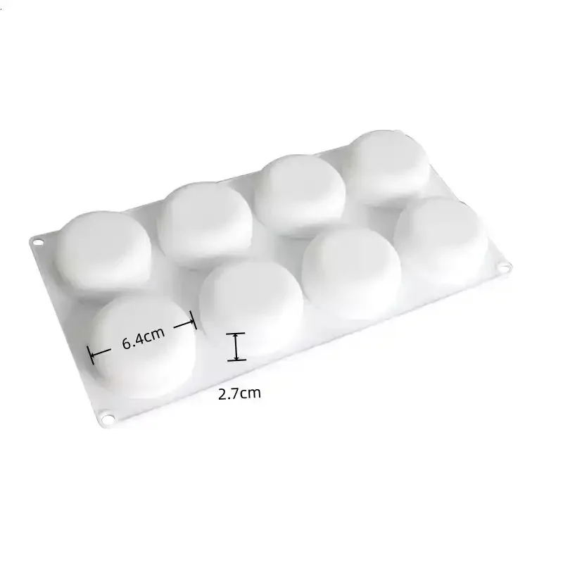 French Three-dimensional Dessert Silicone Baking Mousse Mold Flat Donut Square Christmas Cat Shape Abrasive Tool