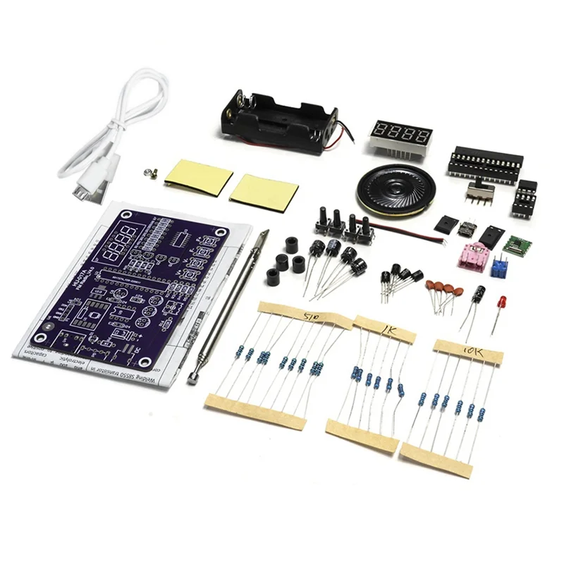 HU-017A Rda 5807S Radio-Ontvanger Module Kit Fm Elektronische Diy Circuits Onderdelen Digitale Buis Display 87-108Mhz, Zonder Shell