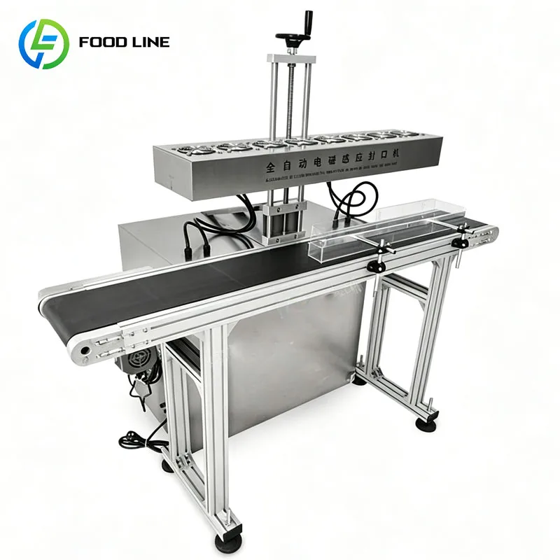 Bottle Sealing Machine Automatic Induction Foil Sealer For Sauce Honey Beverage Jar Packaging Customized