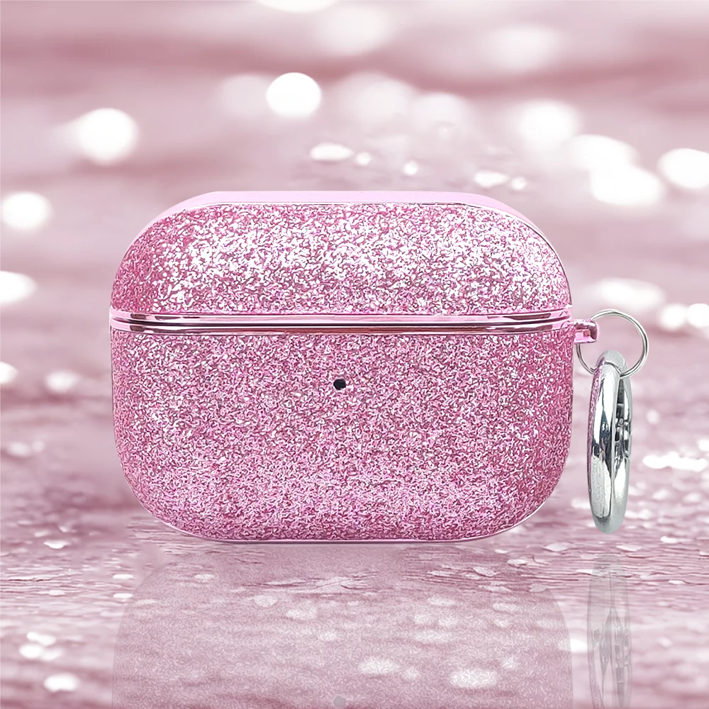 Pour Airpods Pro3 Simple Paillettes éTui Pour éCouteurs Pour Airpods4/3 Bluetooth éTui Pour Airpods Pro/Pro2 Paillettes Casque Sac