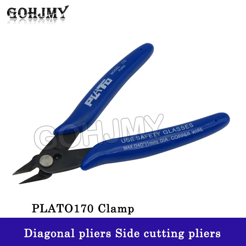 PLATO 170 Wishful Clamp DIY Electronic Diagonal Pliers Side Cutting Nippers Wire Cutter 3D printer parts