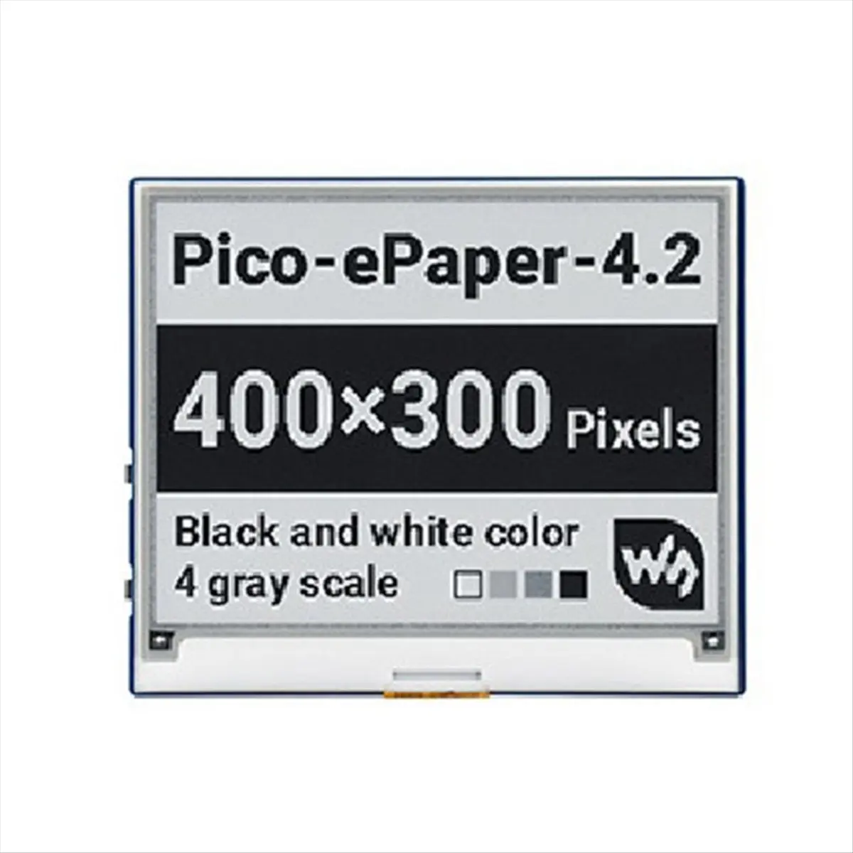 ^&*Summer sale-  4.2 Inch E-Paper Display Display Screen SPI Interface Black-White 400x300 for Series