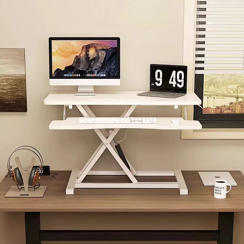 

Ergonomic Minimalist Computer Modern Lap Adjustable Folding Standing Office L-Shaped Corner Laptop Desk Gaming Bed Portable