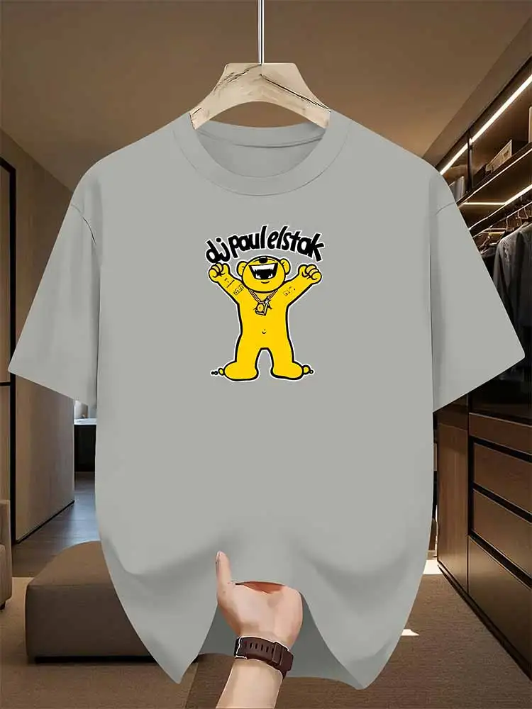 تي شيرت Paul Elstak للرجال المتشددين 100% ألياف بوليستر سهلة التنظيف ملابس رياضية مناسبة للياقة البدنية ملابس غير رسمية مقاس أوروبي #2