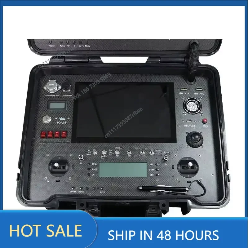 FOXTECH GS03 Professional Ground Control Station Remote Controller Mapping Inspection Mission Planning Attitude FPV