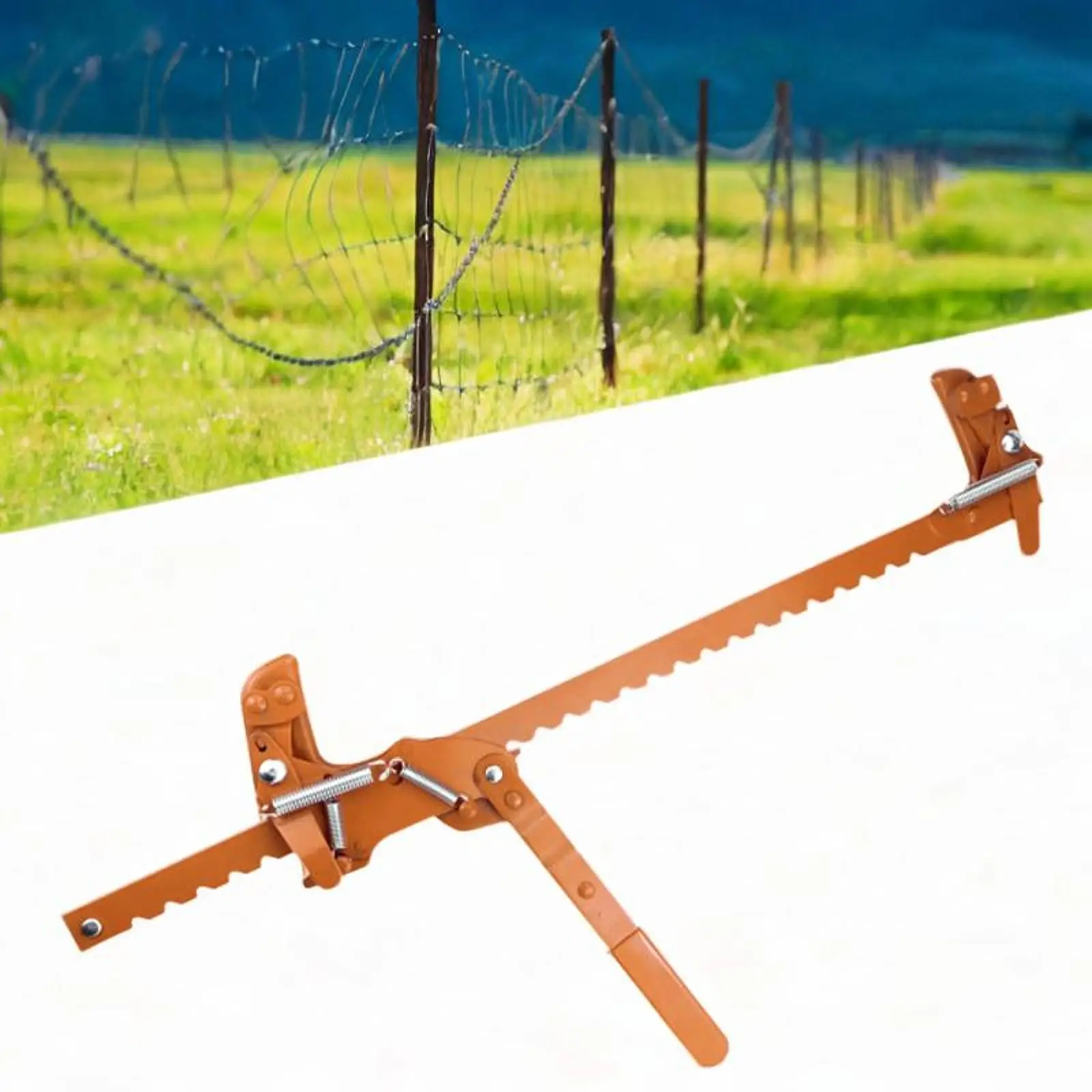 Fence Stretcher Splicer Barb Wire Puller Farm Portable Wire Fence Tightener