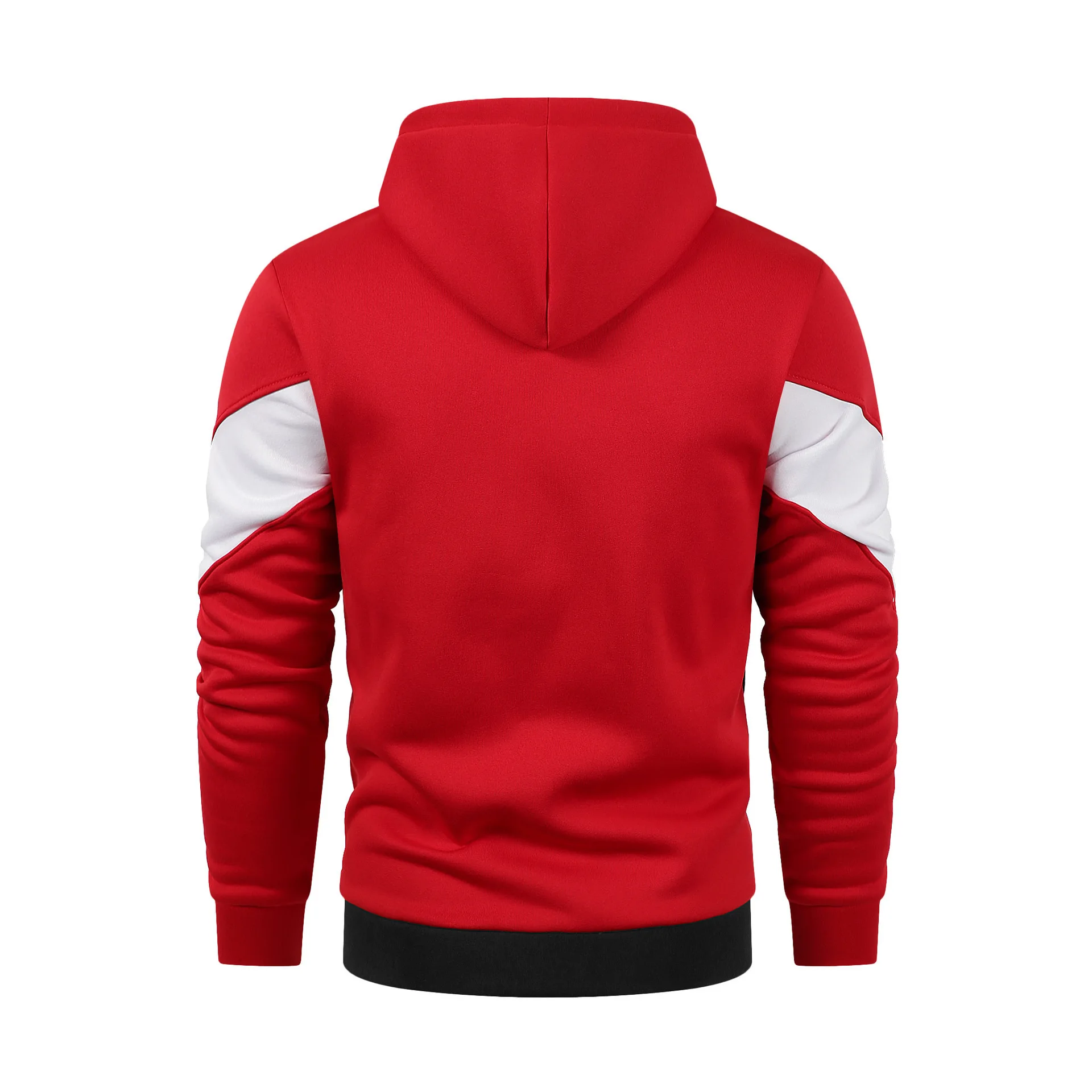 Men's European Casual Cardigan Hooded Sweatshirt Jacket Men's Trendy Loose Sports Couple Outfit