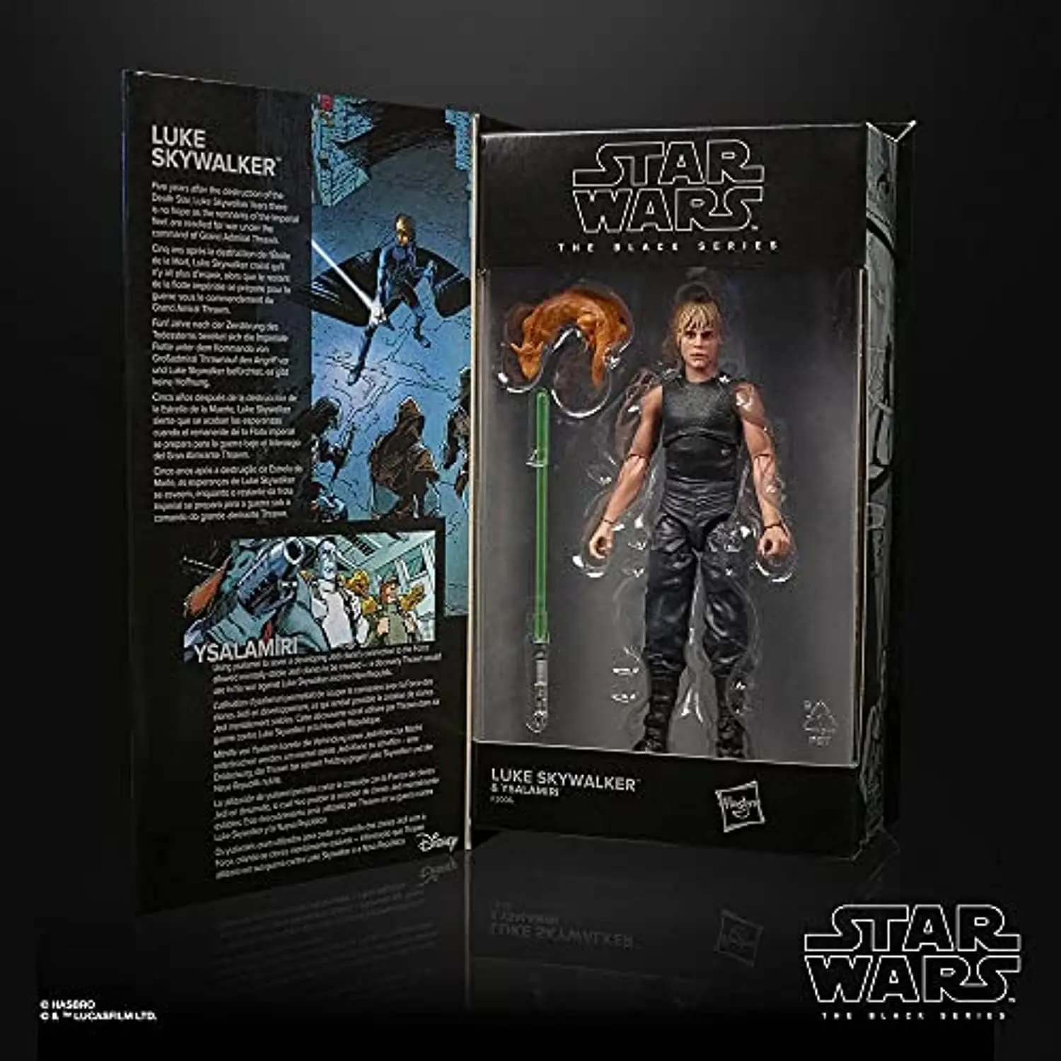 Star Wars The Black Series Luke Skywalker Ysalamiri 6-Inch-Scale Lucasfilm 50th Anniversary Action Figure Model Toy Hobby Gift