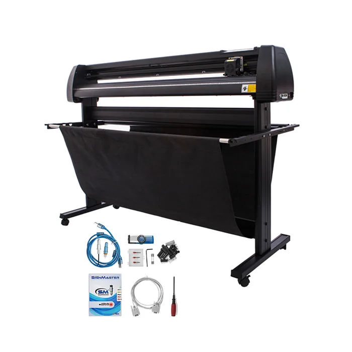 

E Cut KI-1350AB 1350mm Small Business Full Auto Contour Vinyl Cutting Plotter For Cutting Vinyl Sticker
