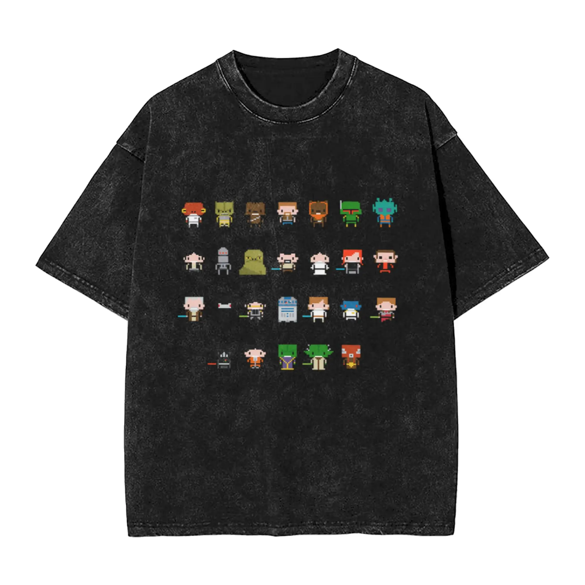 ウォー・オブ・スターズ-アルファベット-ユニークでクールなヴィンテージ-オーバーサイズ-tシャツ
