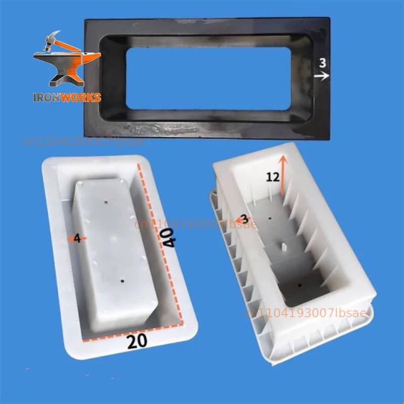 Mold River Slope Protection Personalized Hollow Brick Mold Flower Pot Cement Concrete Plastic