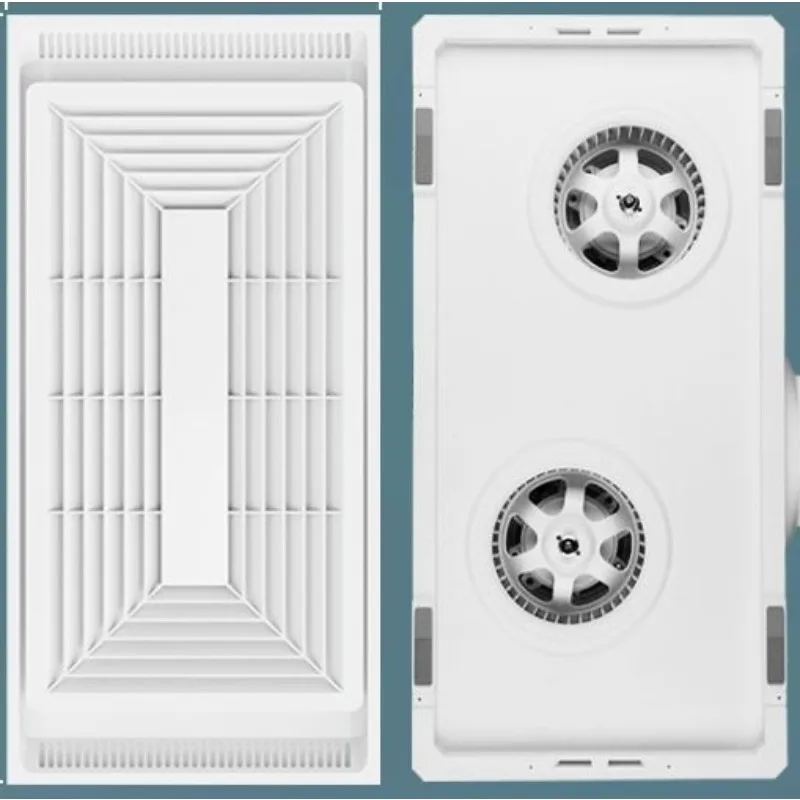 

Dual motor ventilation fan integrated ceiling, exhaust fan kitchen bathroom