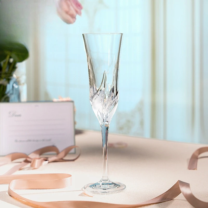 Italy imported hand-carved wine glass high-end crystal cup