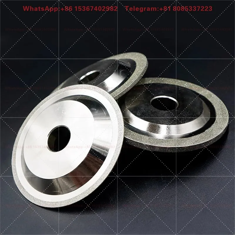 Alloy Straight Edge 3A1 Step Diamond Grinding Wheel Grinding Steel Cermet CBN Milling Cutter Glass Stone