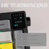 Ajazz AK650 ゲーミングメカニカルキーボード 0.85 インチ TFT スクリーン & ノブ付き 65% RGB Bluetooth ワイヤレスキーボードゲーマー 5000mAh ホットスワップ 3