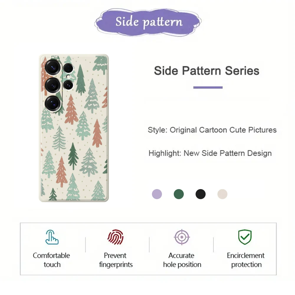 حافظة لهاتف سامسونج جالاكسي S25 S24 S23 S22 S21 S20 Ultra Plus S23 FE S21FE S20FE S10 Plus غطاء سيليكون