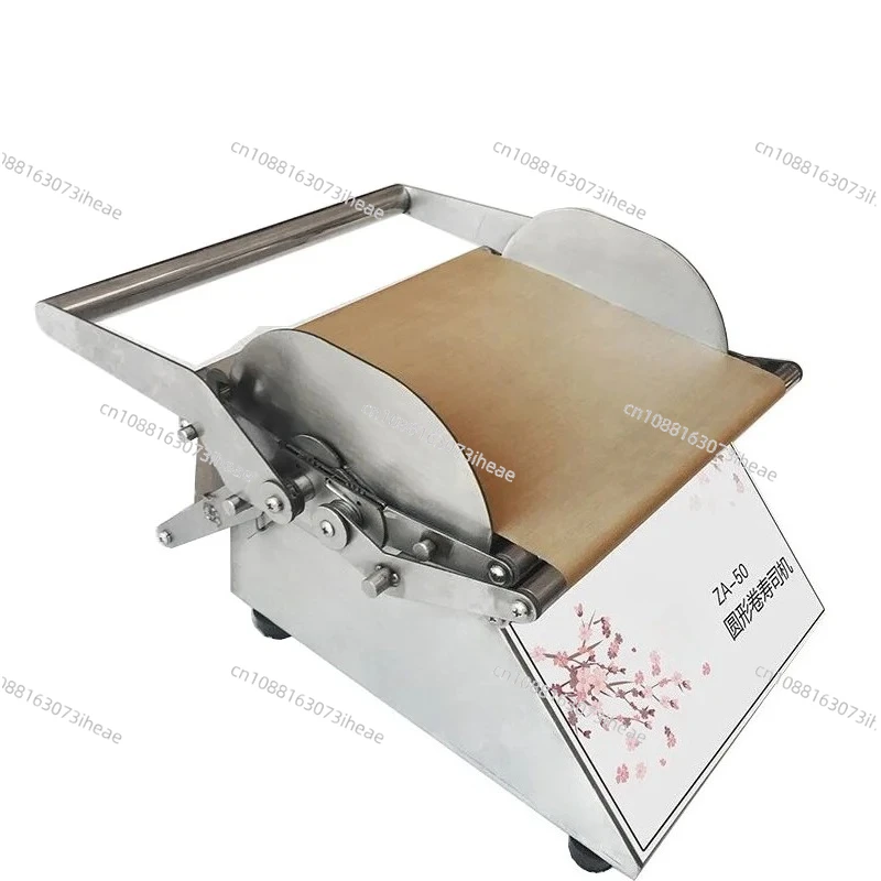 Automatic Stainless Steel Round Square Rice Roll Roller Making Machine Desktop Nigiri Sushi Machine