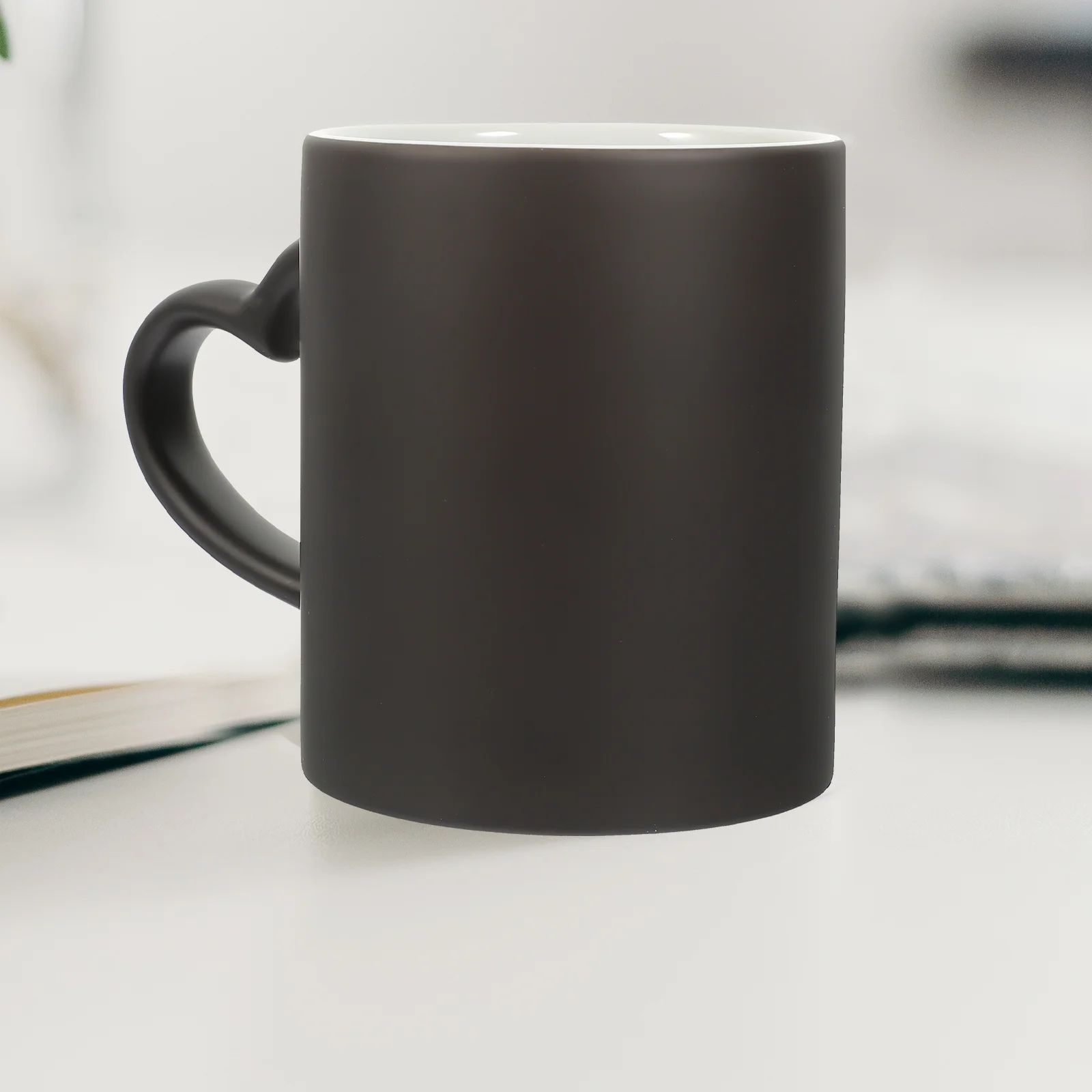 

Color Changing Sublimation Ceramic Coffee Cup Blank Durable Ceramic Mug Heat Transfer Water Cup for School Souvenirs and