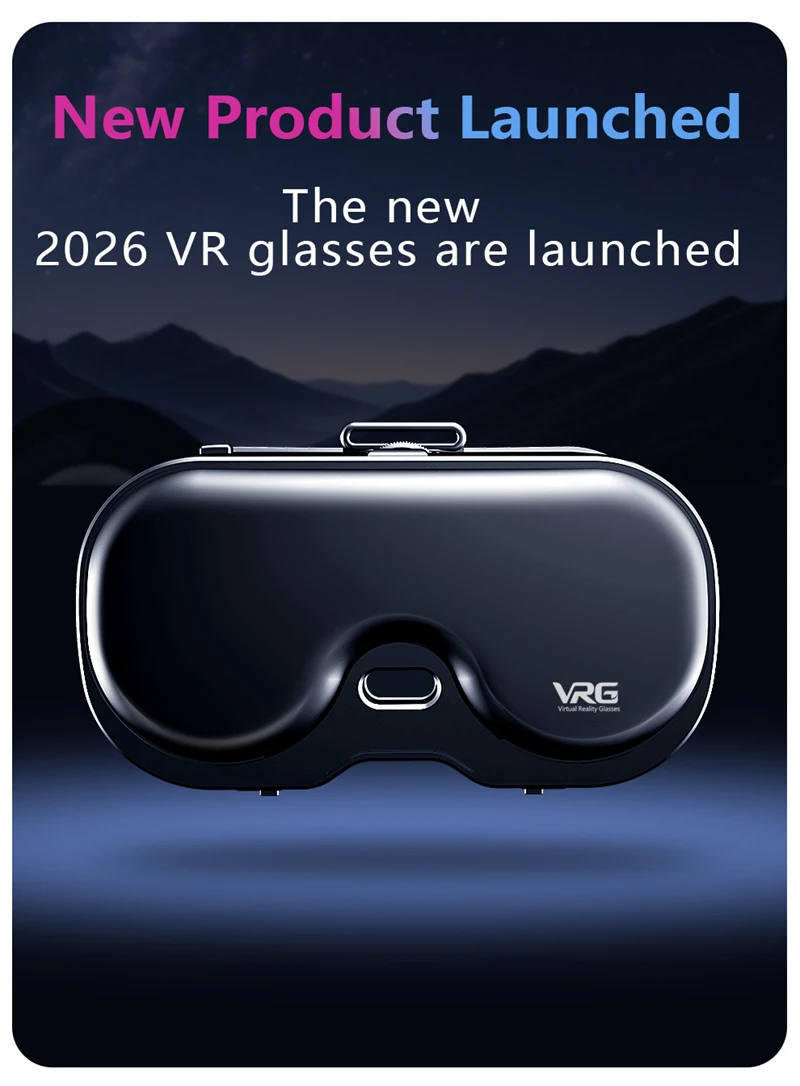 Neues VRG Q8 All-in-One VR-Headset Virtuelle Realität 3D Panorama-Gaming AR für Smartphones – Detail 1