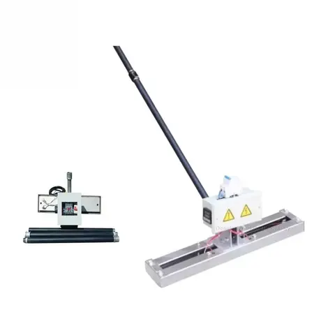 Manual Floor Pavers Screed Machine with Core Component Motor and Pump Rubber Heating Plate Essential Rubber Paving Tools
