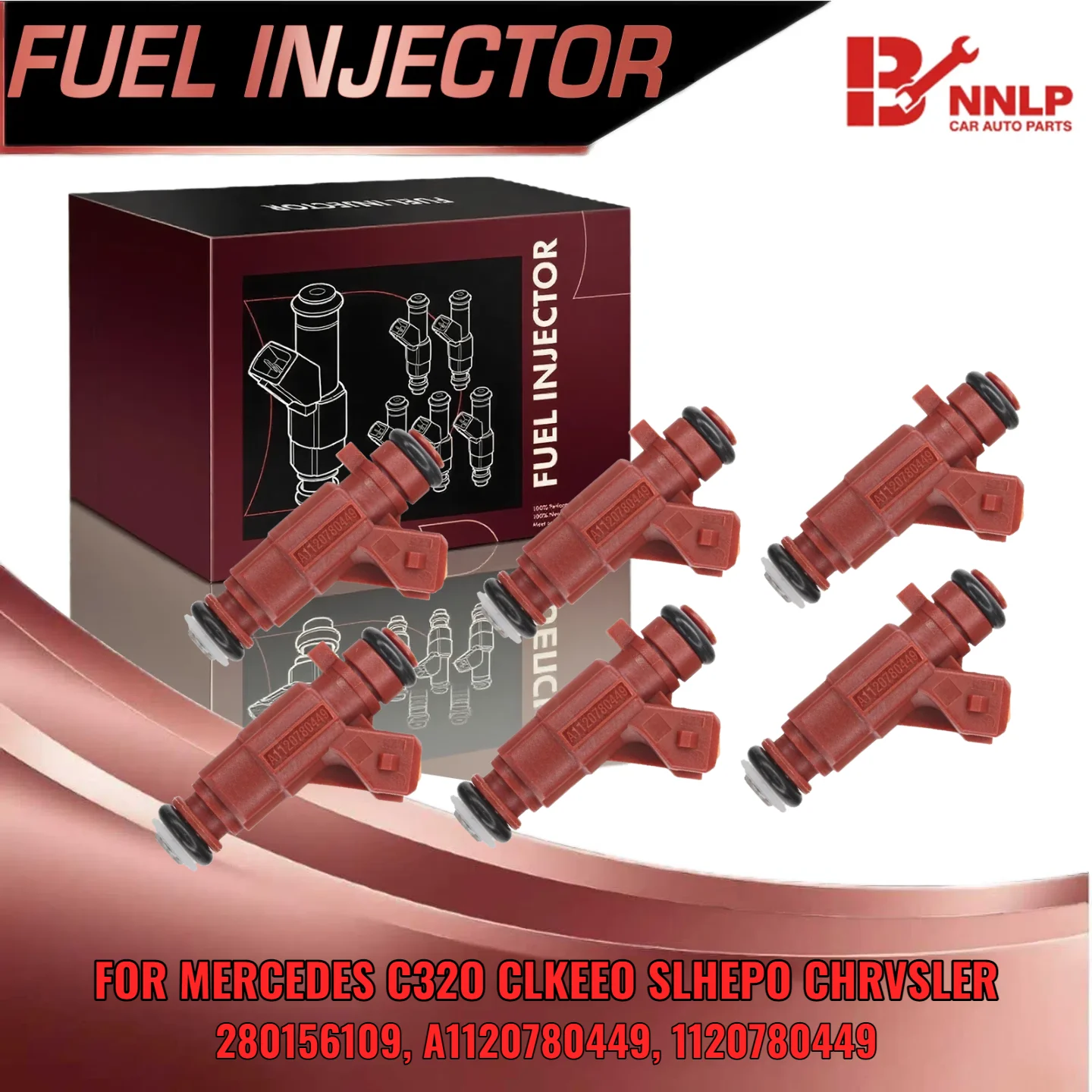 

6 шт. топливная форсунка для Mercedes Benz C320 для Mercedes Benz CLK320 SLK320 C240 E320 2001-2005 3,2 л