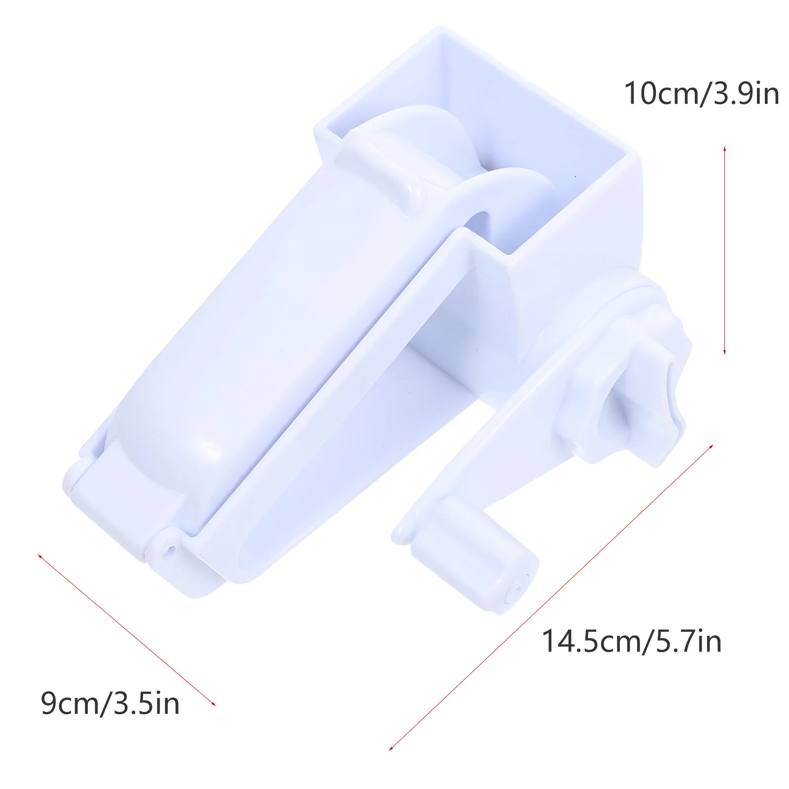 مجموعة واحدة من مبشرة الجبن المصنوعة من الفولاذ المقاوم للصدأ، أداة دوارة يدوية احترافية، مقبض PP، أداة مطبخ متعددة الأغراض سهلة التنظيف #2