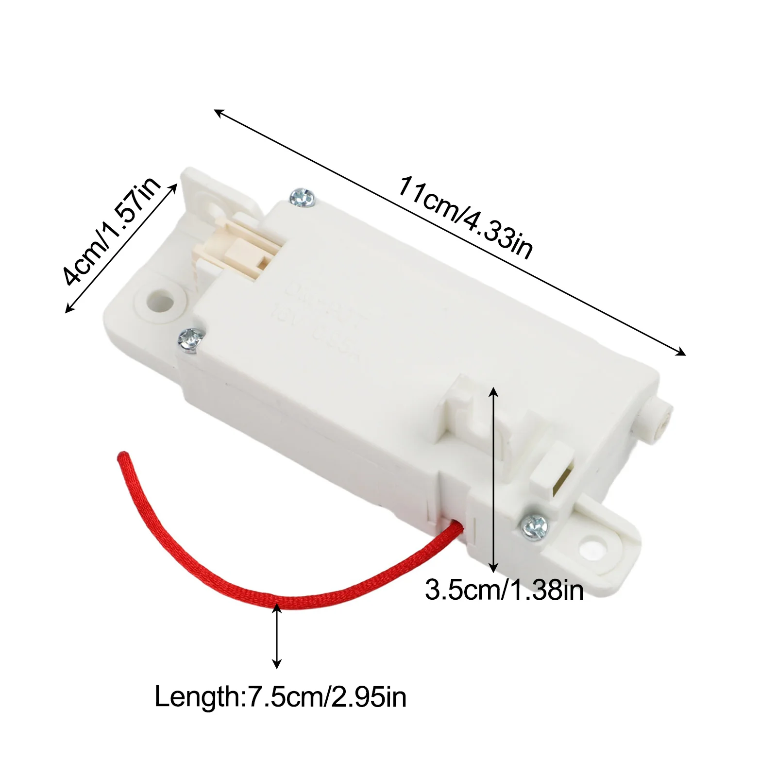 Lid Switch EBF61215202 Designed to Fit Top Load Washers T16 T10 T90SS5FDH SS5FHS5P with Precise Hole Alignment