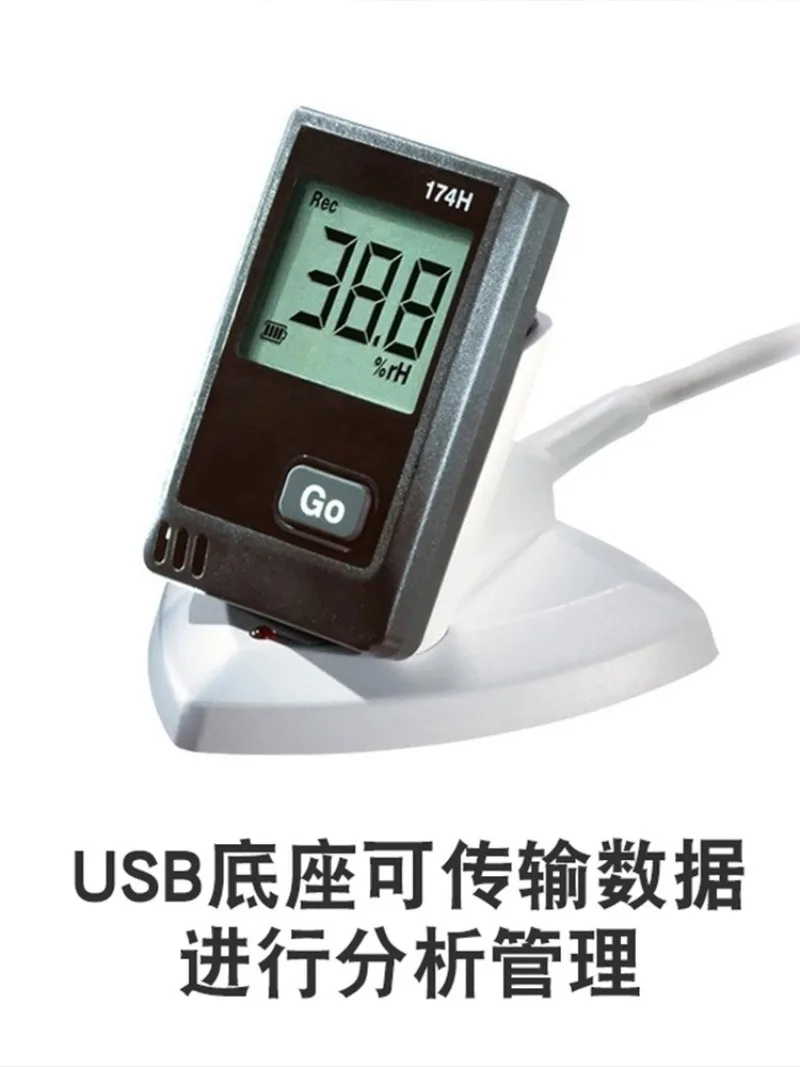 High Accuracy 174T Mini Temperature Humidity Data Logger 175T Cold Chain Recorder for Refrigerated Food Transport Digital