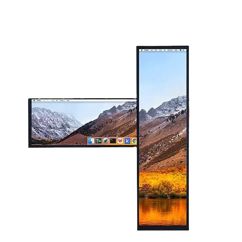 TOUCH Ultra Wide Commercial Digital Signage 2K Resolution Android OS Hot Sale Touch LCD Stretched Bar Subway