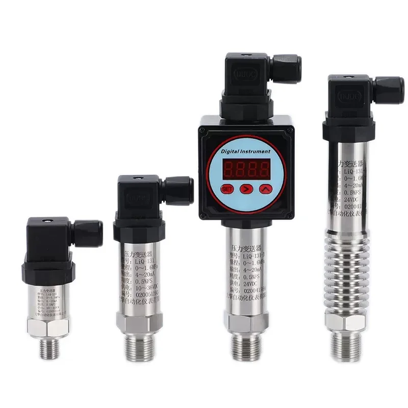 

Flush Diaphragm Type Pressure Sensor Transducer 4-20mA 0-5v 0-10v Absolute Pressure Transmitter