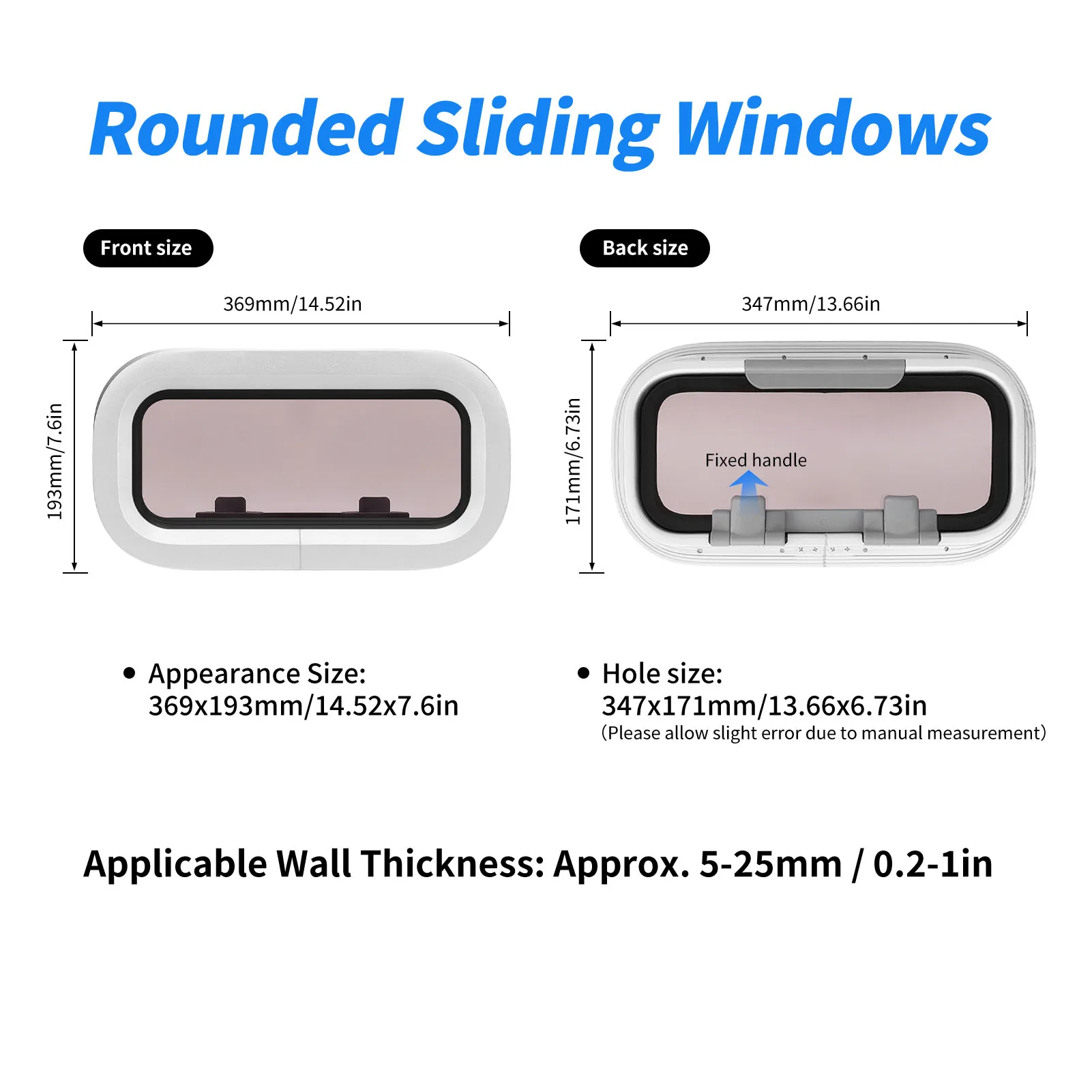 Boot Patrijspoortraam Verzegeld Marine Hatch Patrijspoort Roestbestendig Oxidatiebestendigheid 0 tot 180 graden Acrylglas voor schip