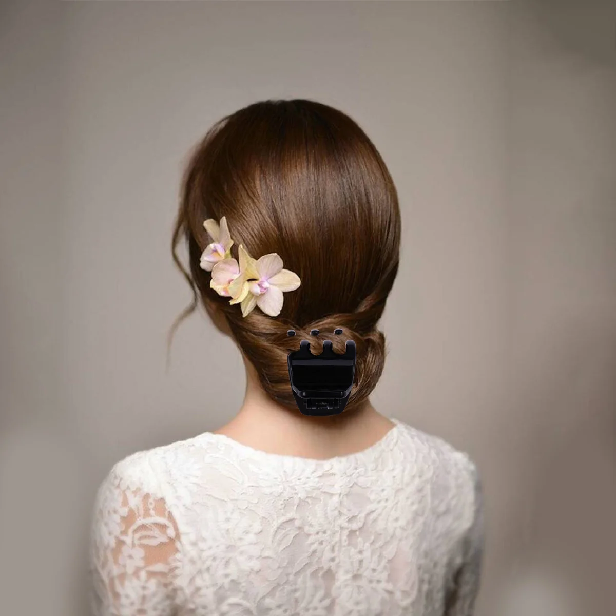 

24pcs Mini Clips For Women Vintage Minimalist Hair Clamps Set Black Coffee Each Style Hair Styling Tools